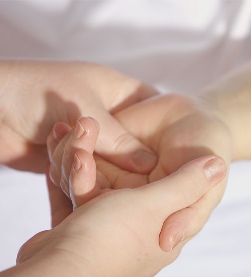 rays of hope hand massage